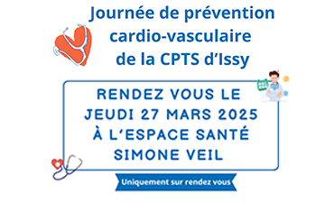Journée de prévention cardio-vasculaire de la CPTS d'Issy