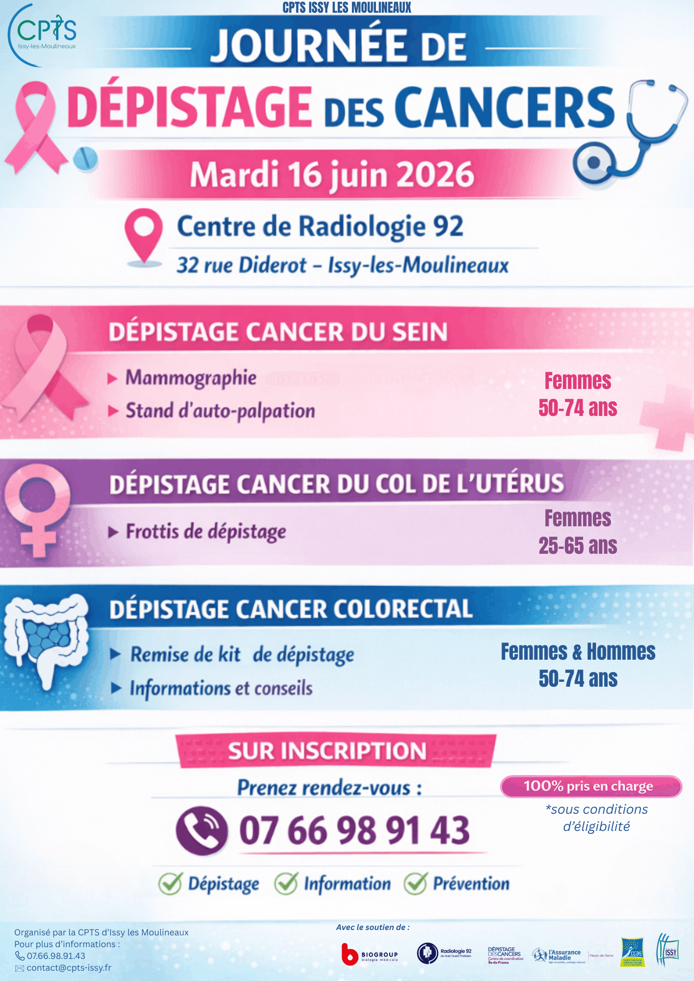depistage cander juin 2026